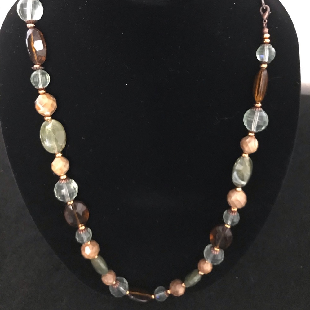 Necklace and matching earrings set